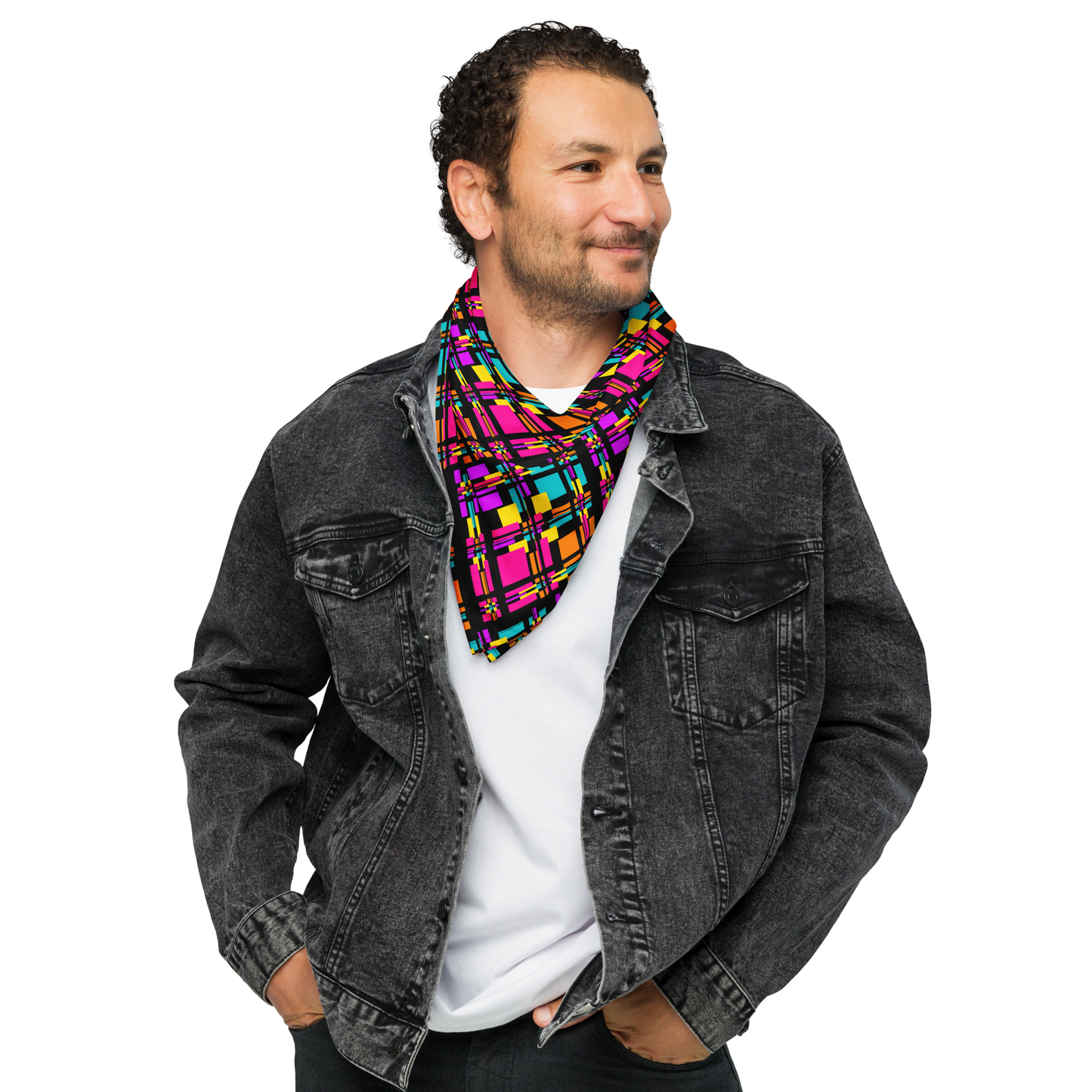 Bandana (Rainbow Plaid)