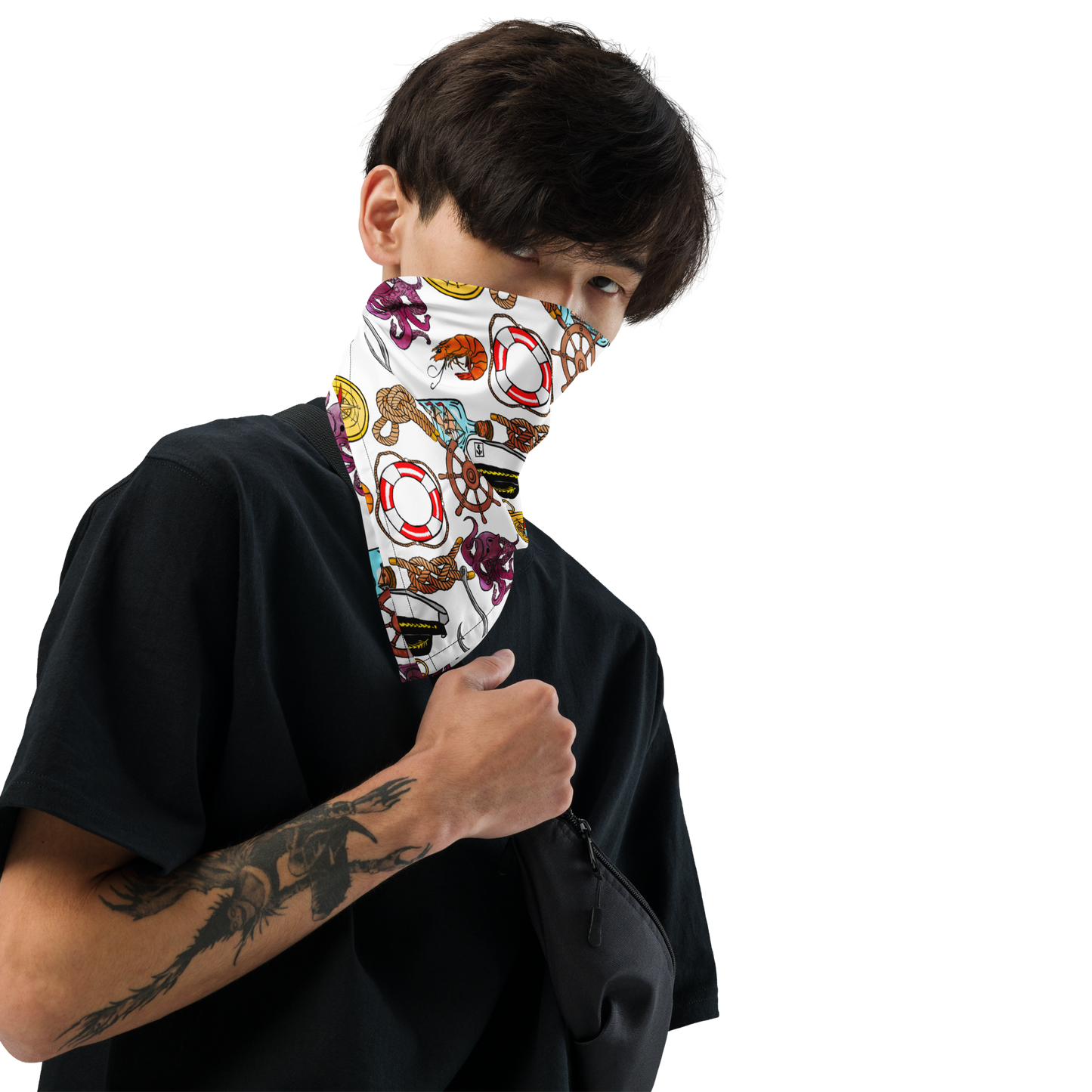 Bandana (Nautical|White)