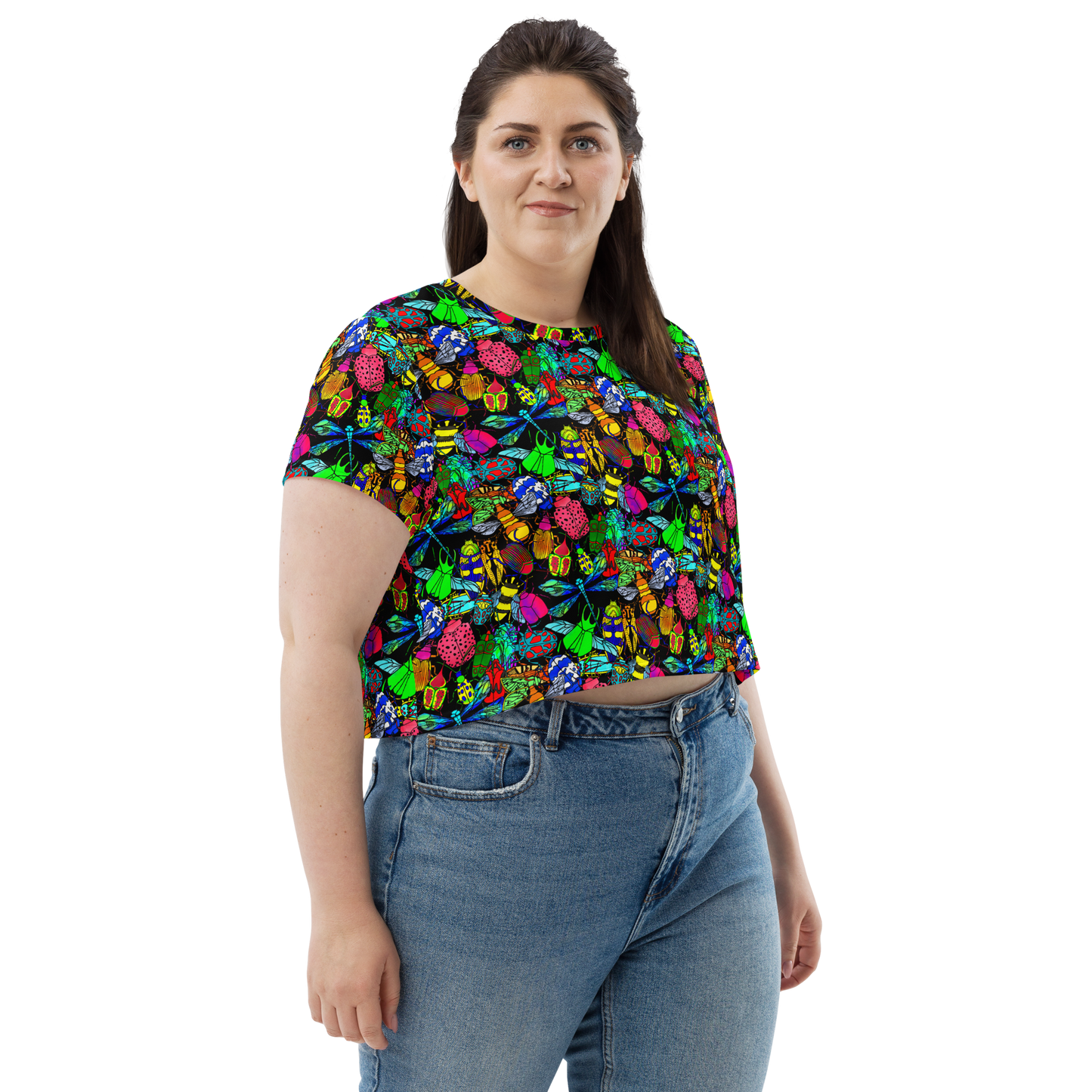 Crop Tee (Bugs)