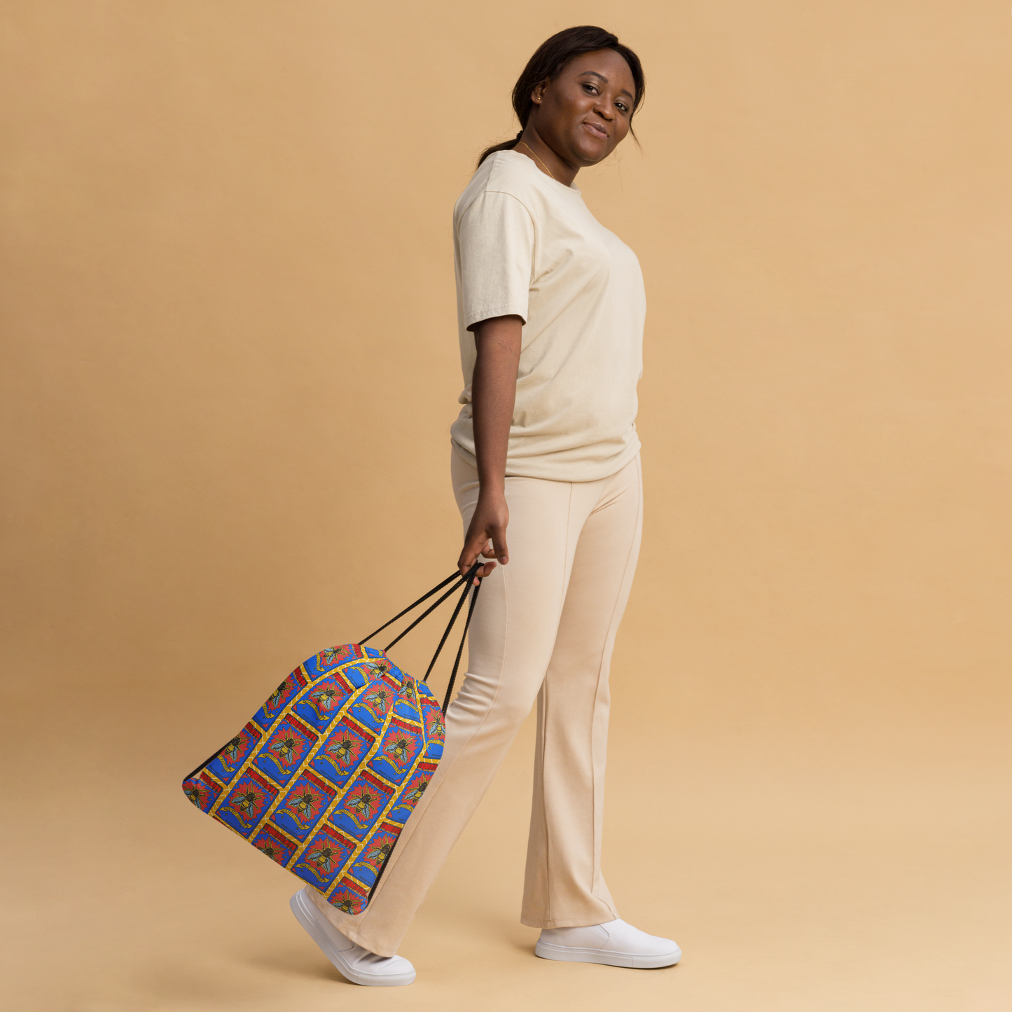 Drawstring bag (Vintage Matchbox)