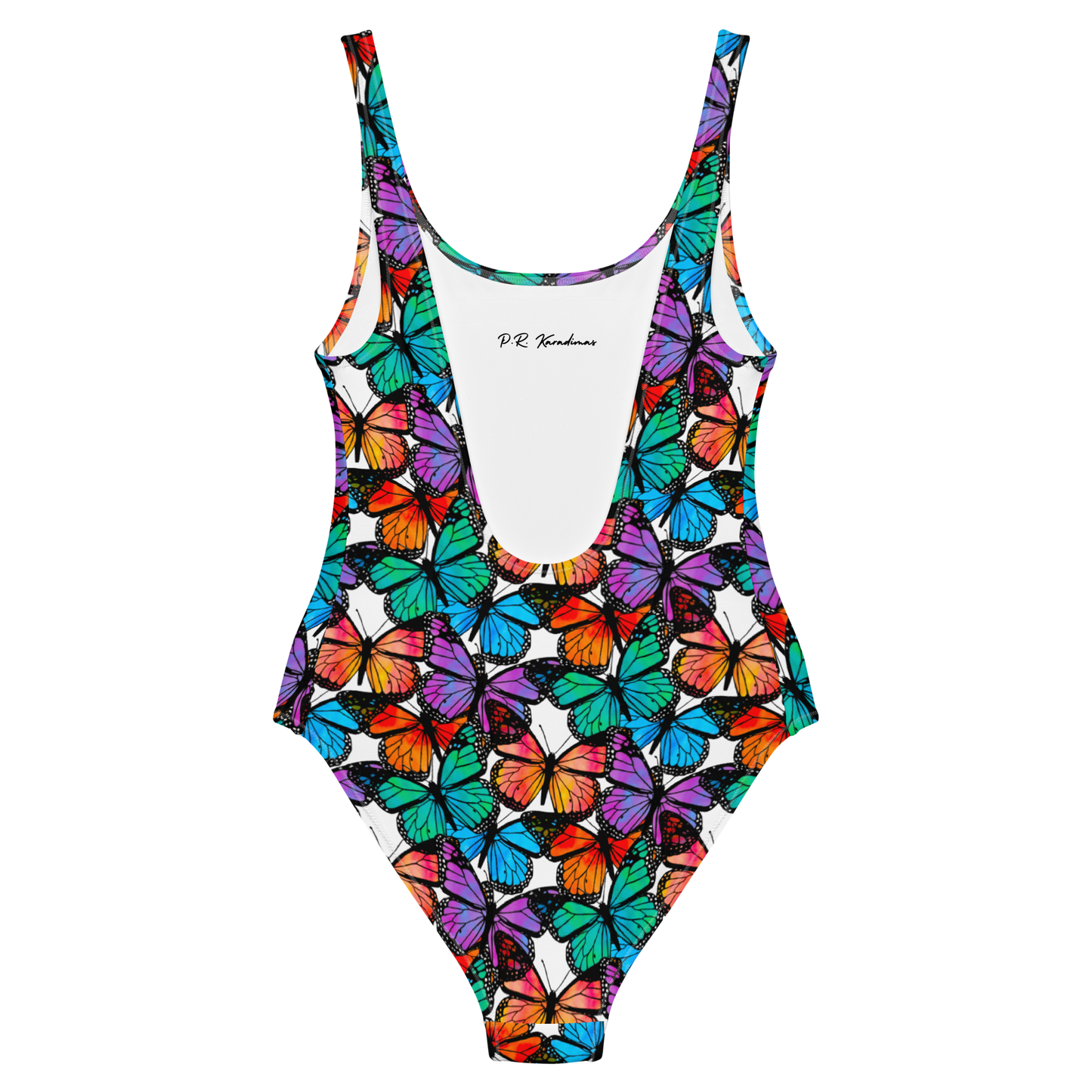 One-Piece Swimsuit (Butterflies)