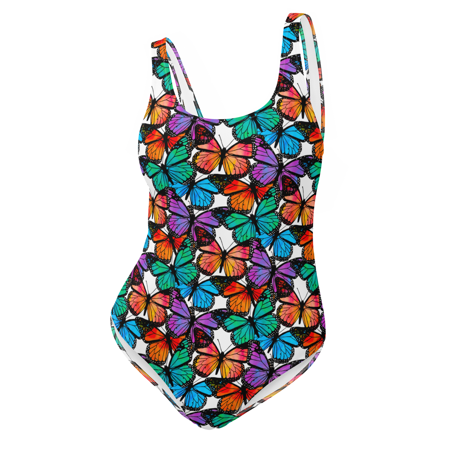 One-Piece Swimsuit (Butterflies)
