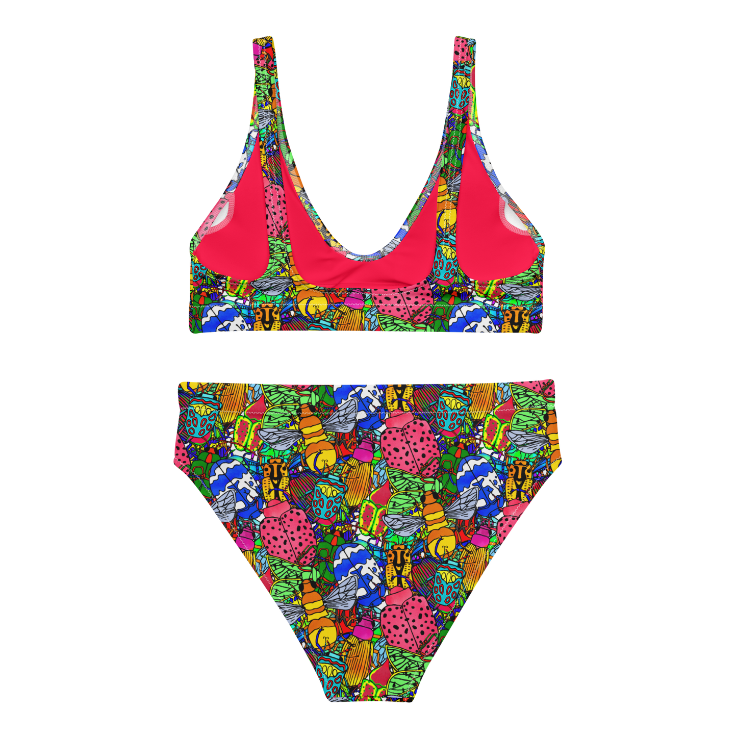 High-waisted bikini (Bugs)