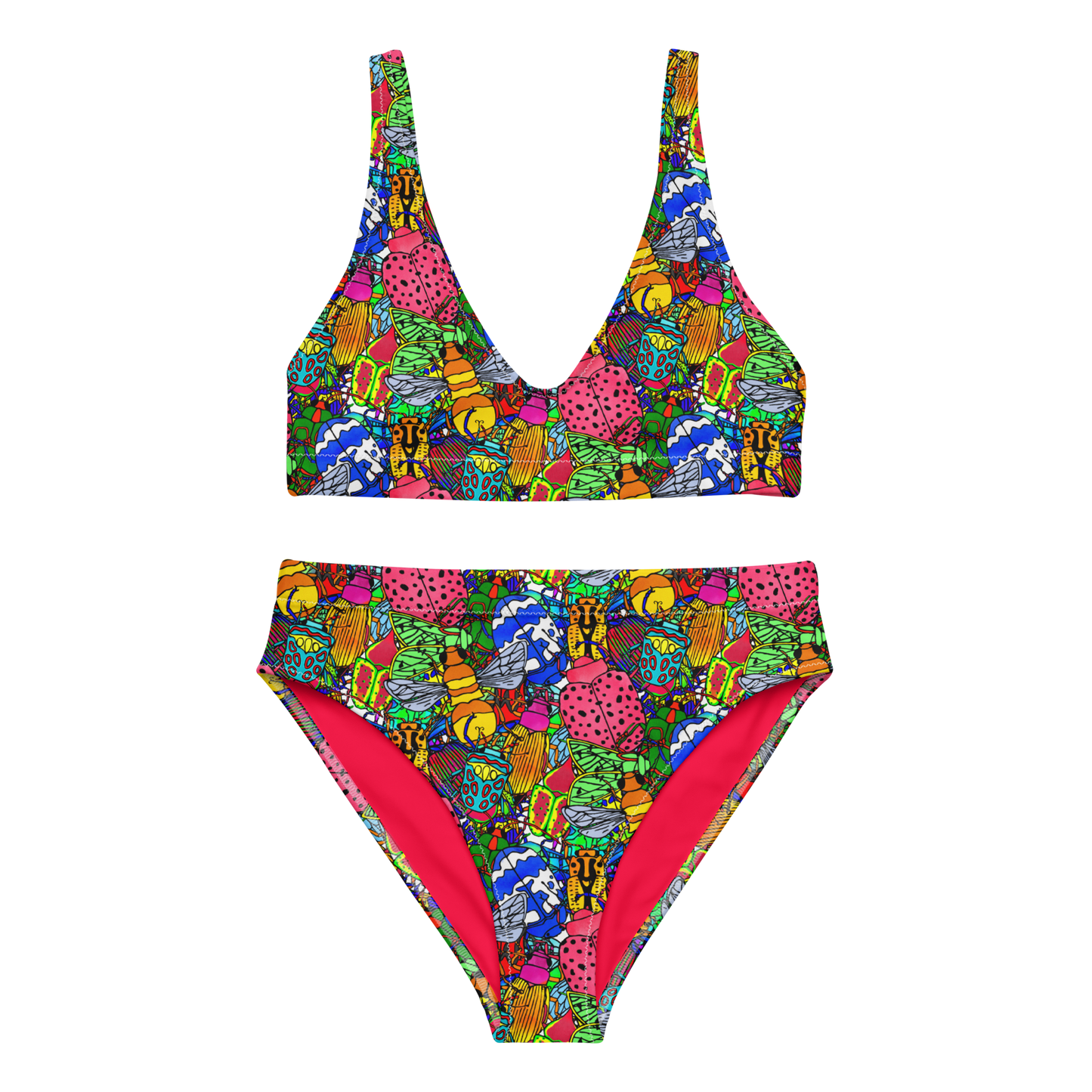 High-waisted bikini (Bugs)