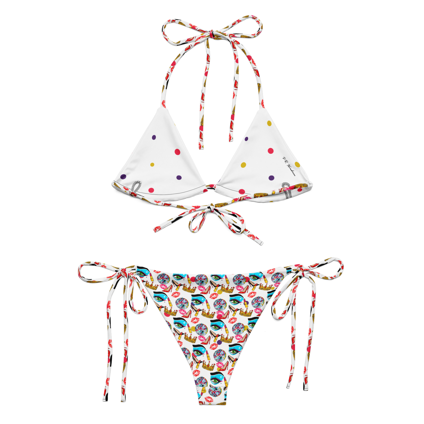 String bikini (Drag|Polka Dots)