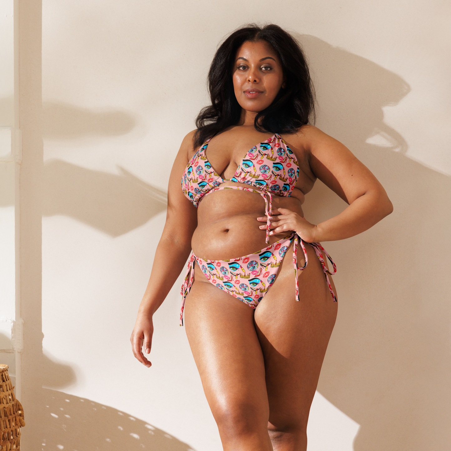 String bikini (Drag|Pink)