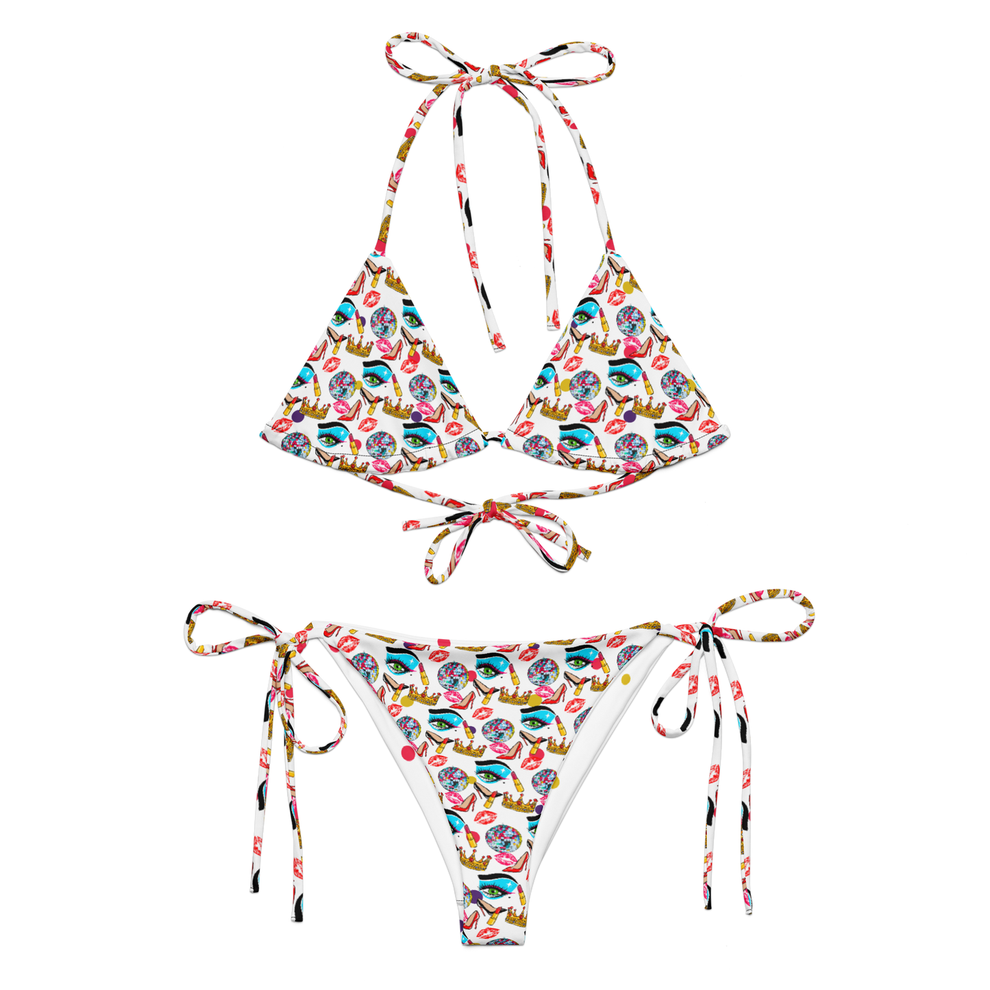 String bikini (Drag|Polka Dots)
