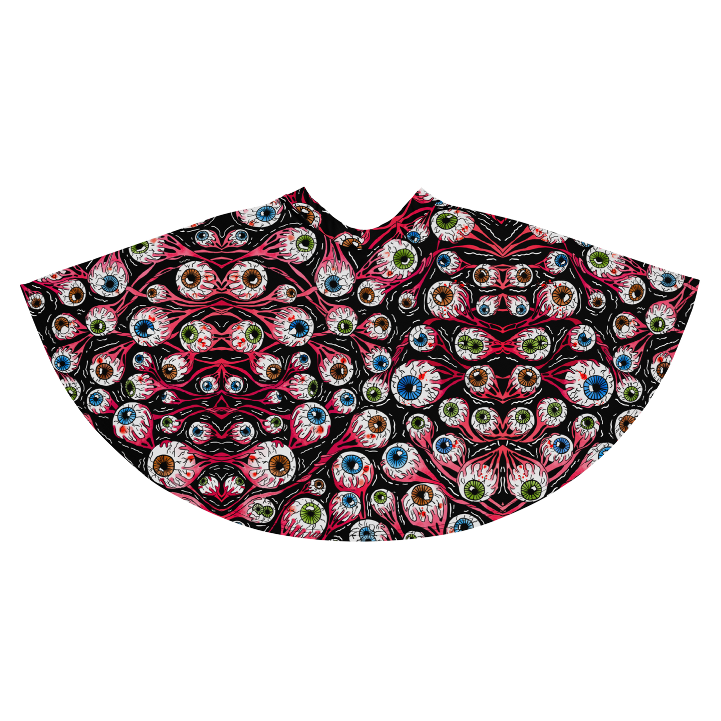 Skater Skirt (Eyeballs|Black)