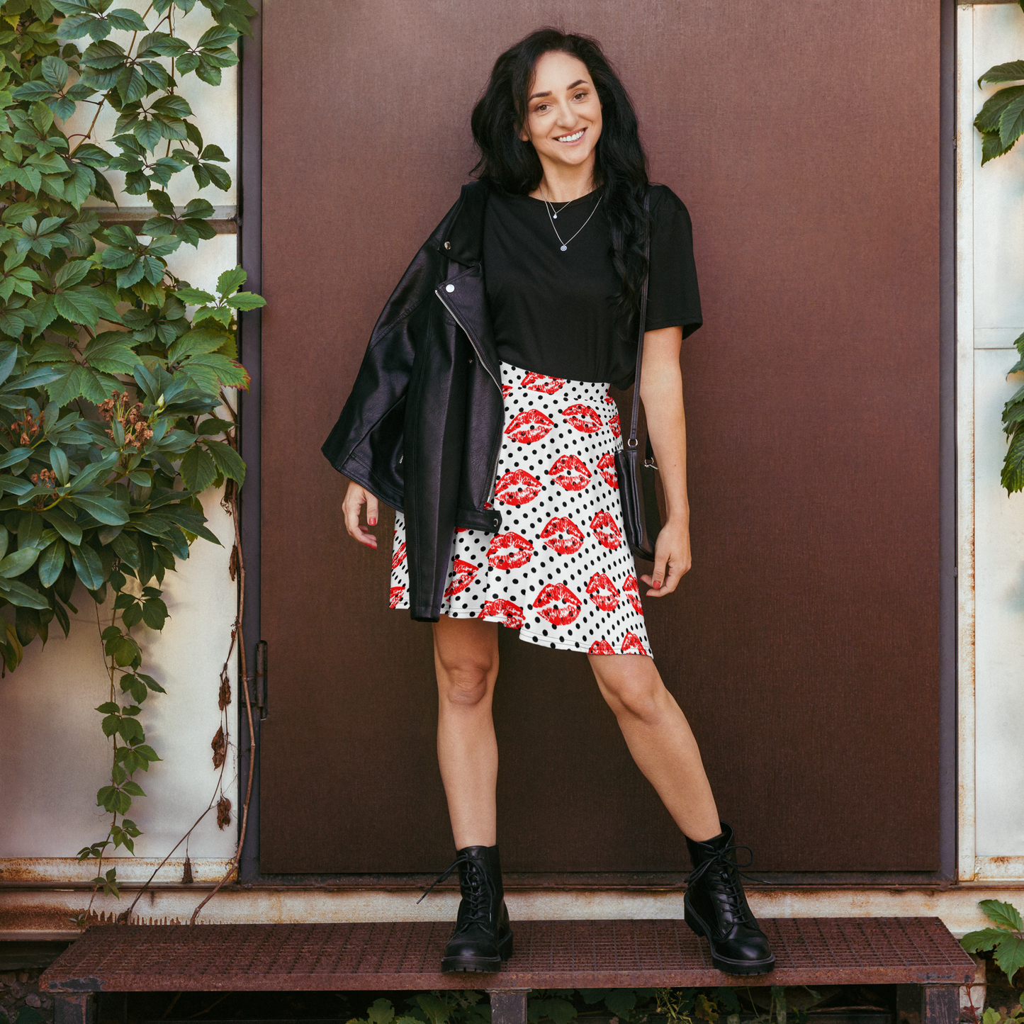 Skater Skirt (Lips)