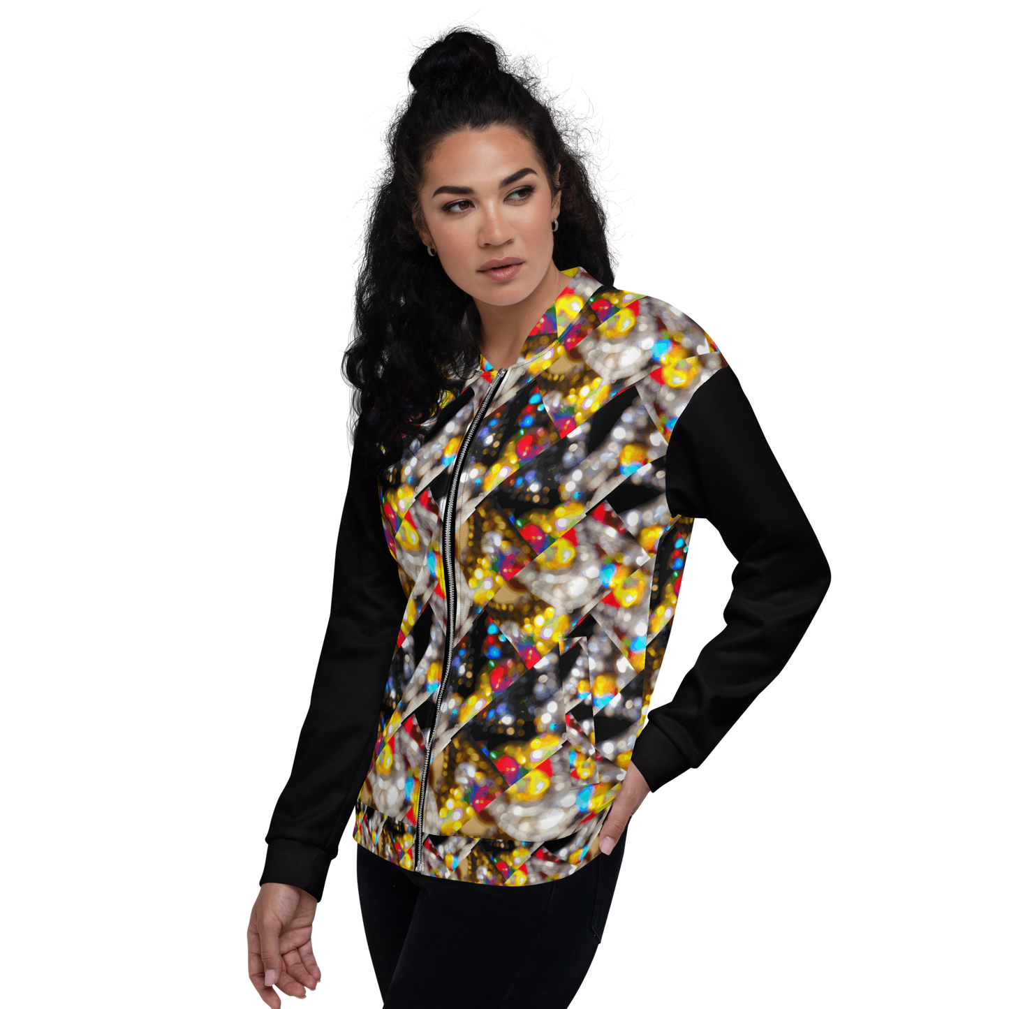 Unisex Bomber Jacket (Jewels)