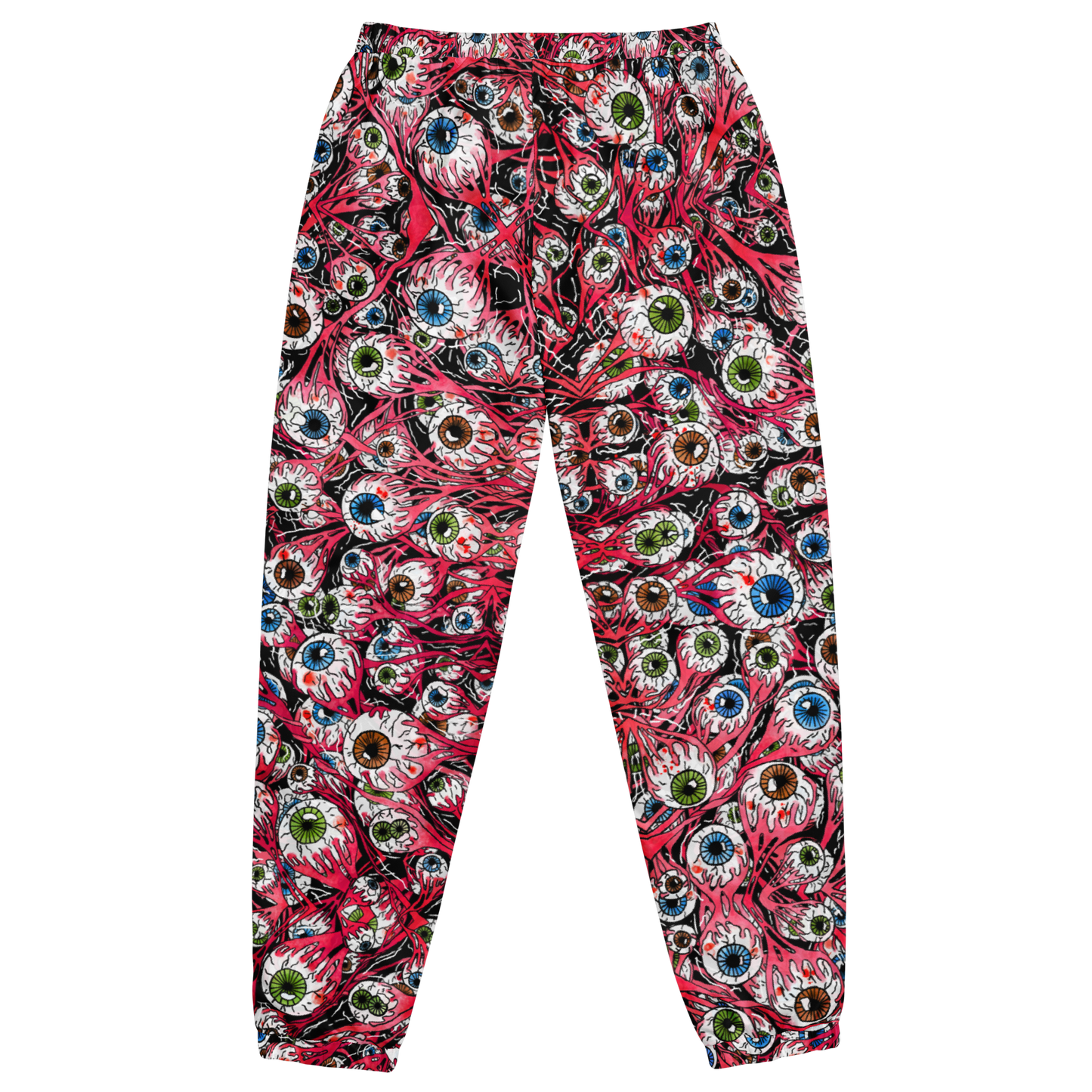 Unisex track pants (Eyeballs|Black)