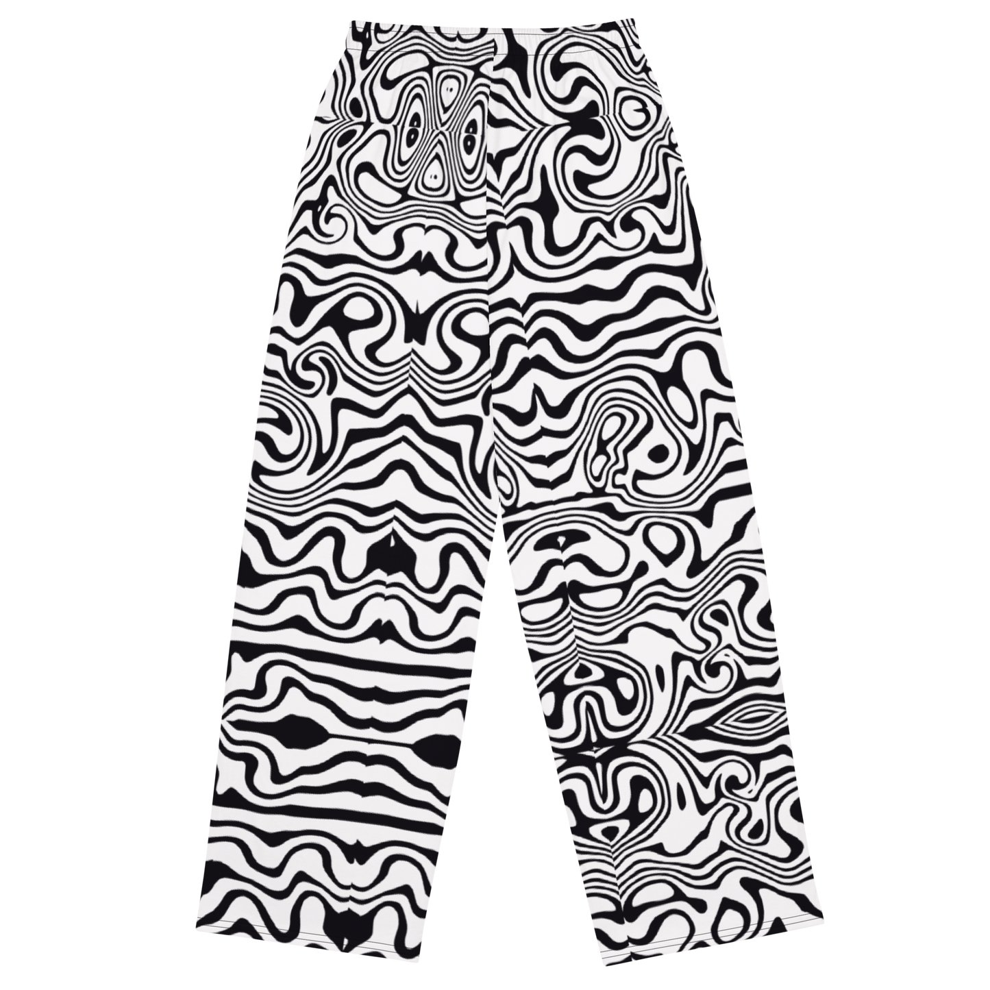 Unisex wide-leg pants (Noir Noodle)