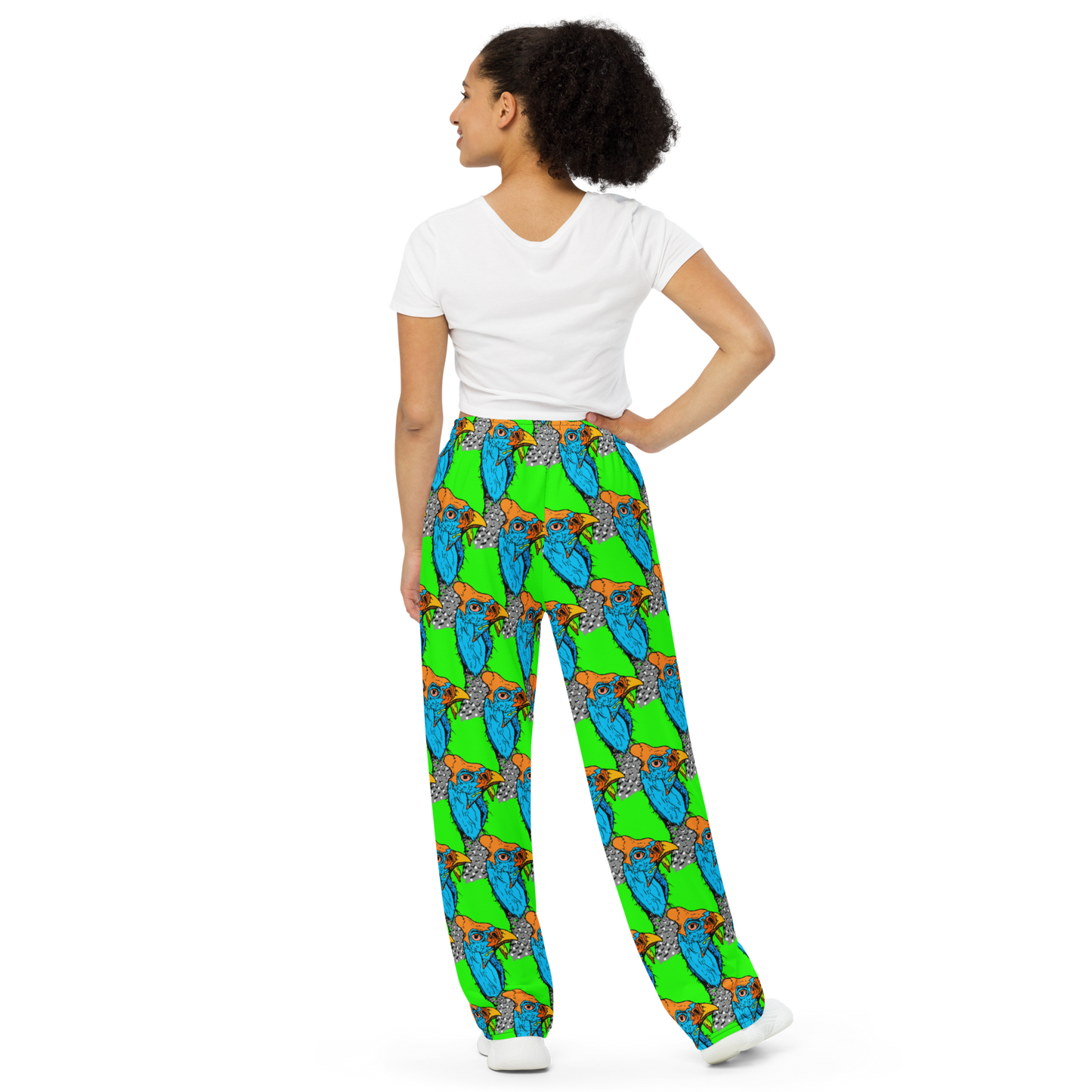 Unisex wide-leg pants (Funky Chicken)