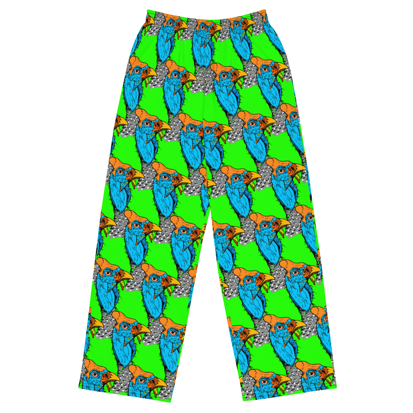 Unisex wide-leg pants (Funky Chicken)