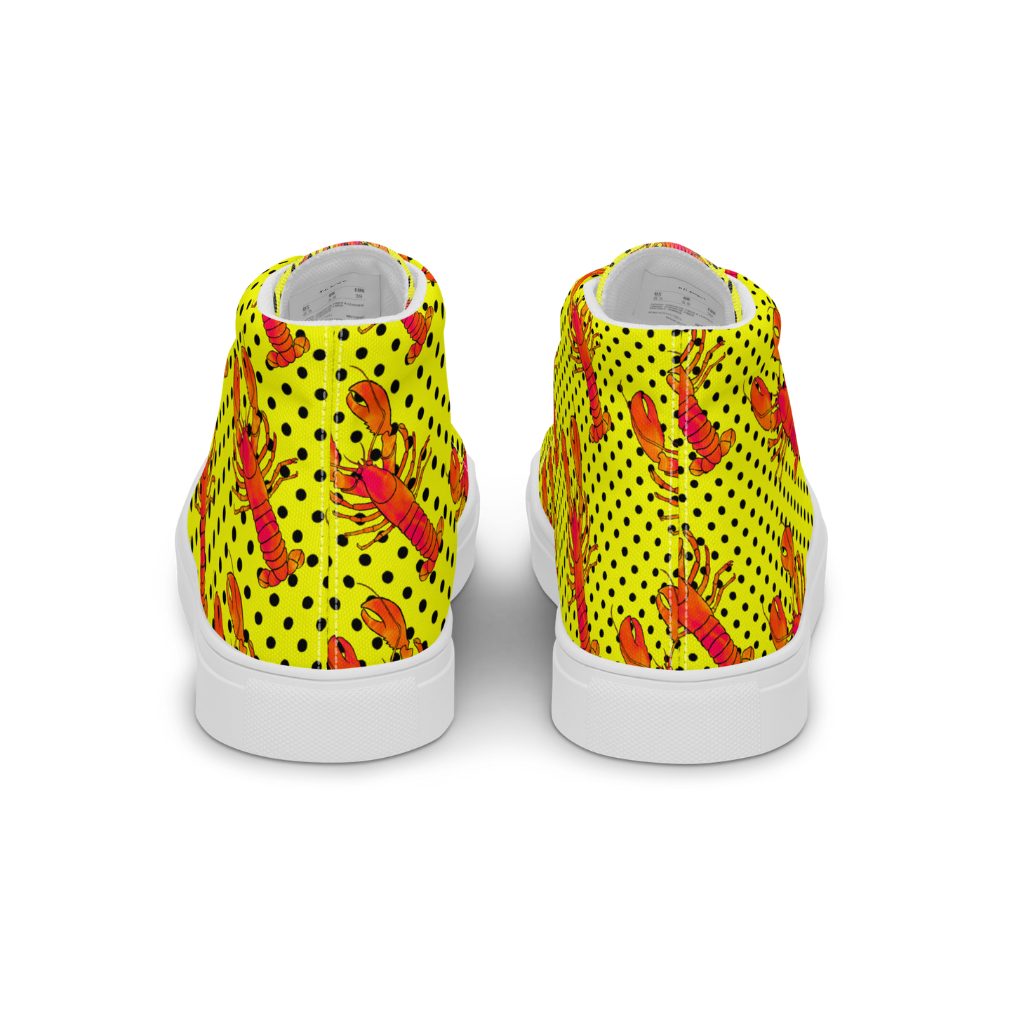 Men’s high top canvas shoes (Rock Lobster)