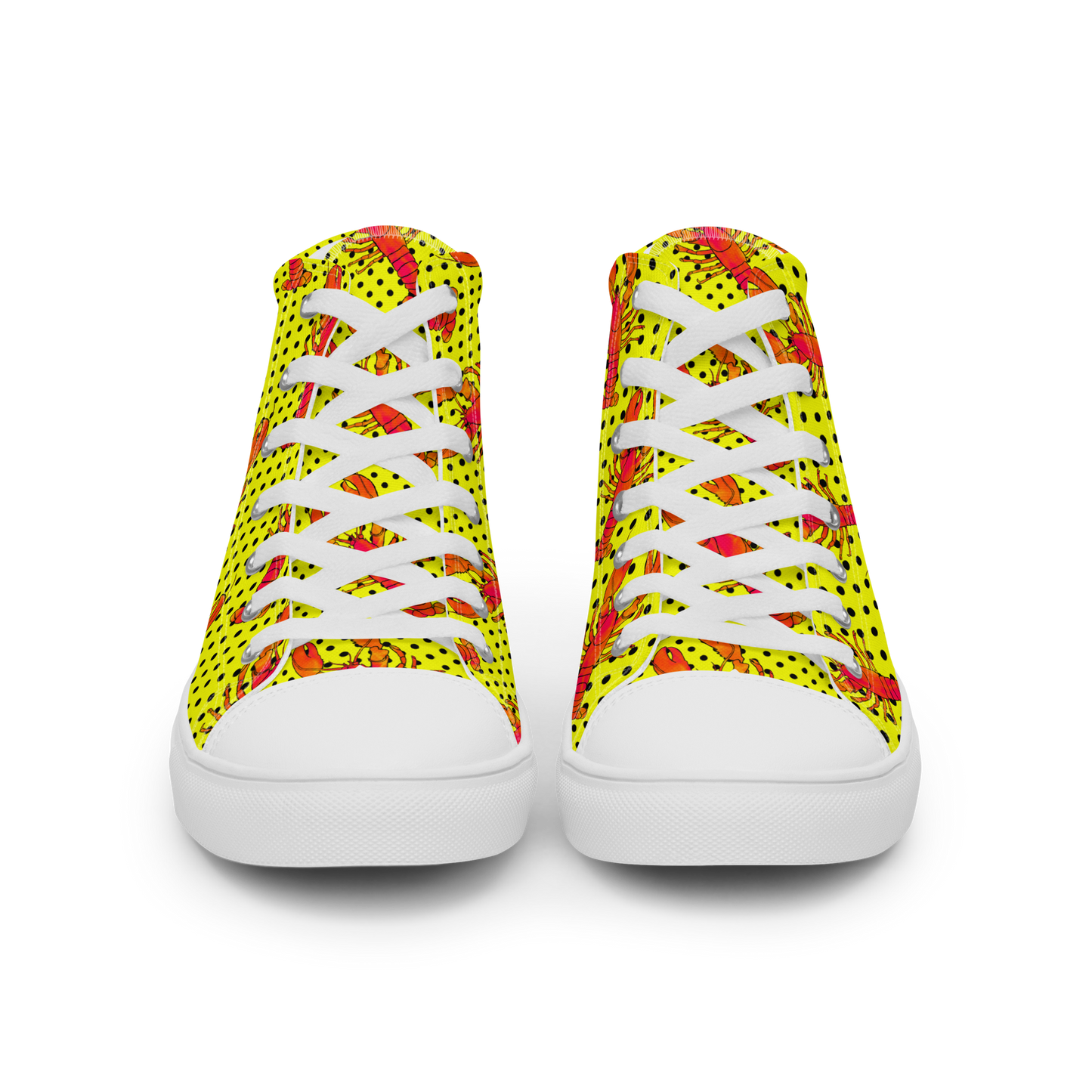 Men’s high top canvas shoes (Rock Lobster)