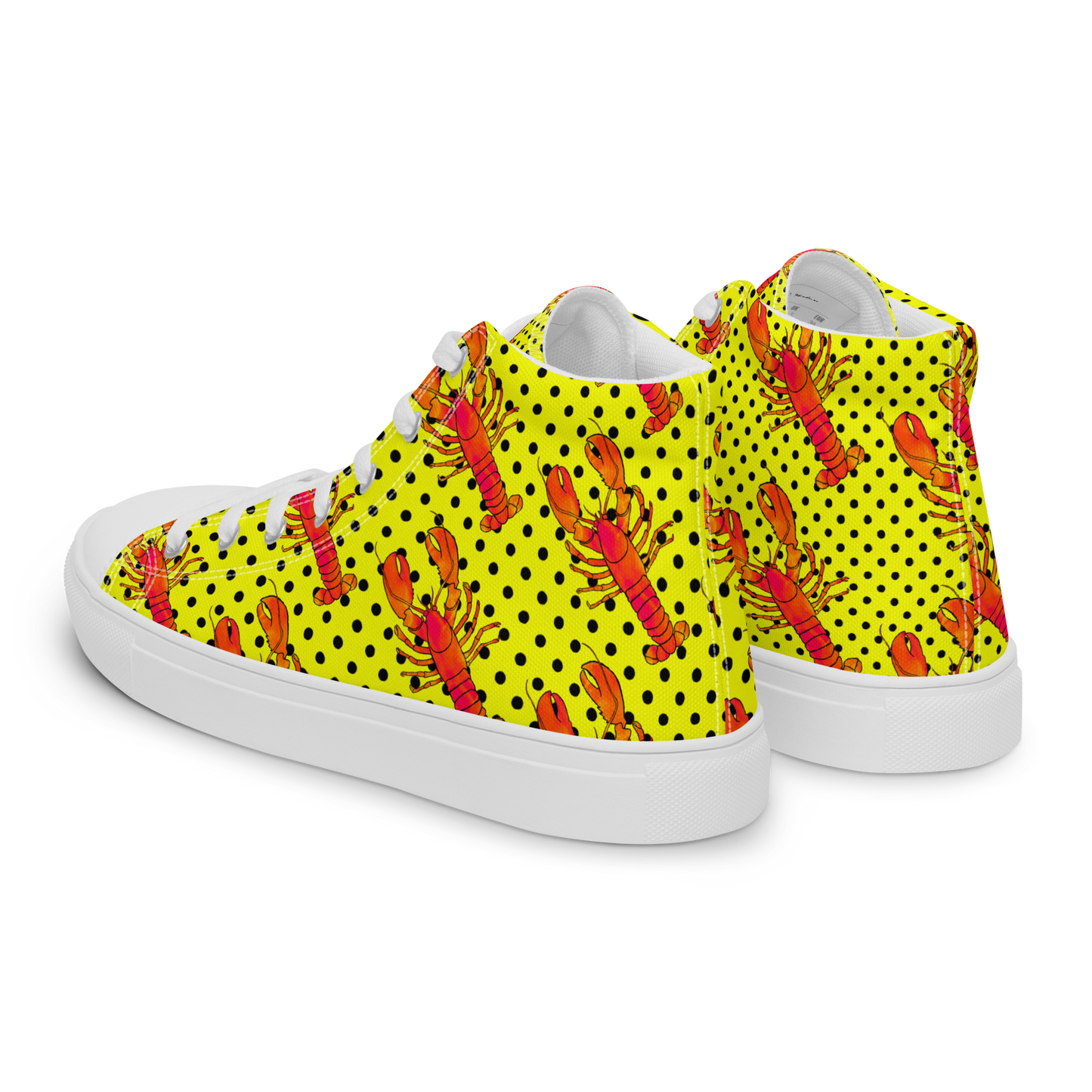 Men’s high top canvas shoes (Rock Lobster)