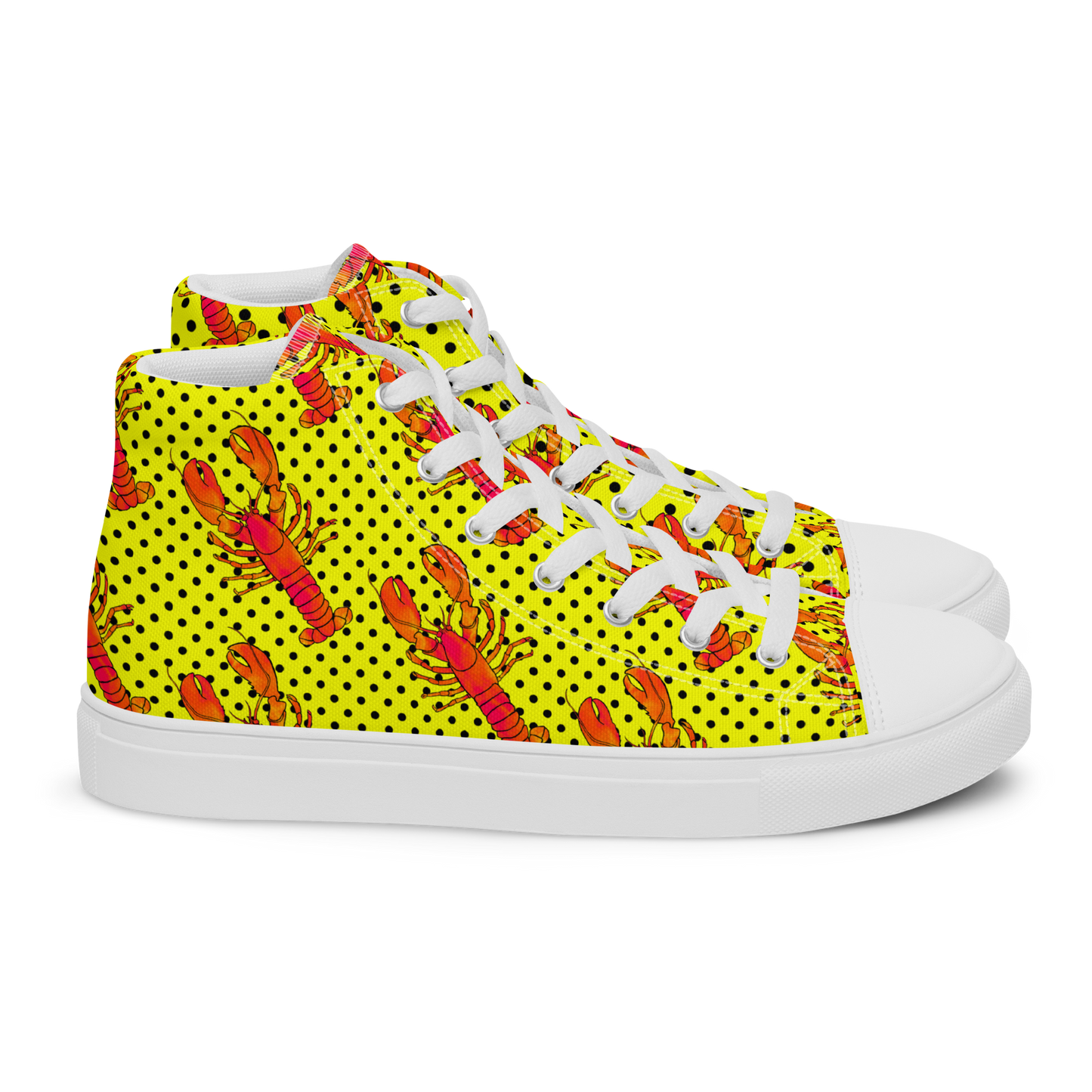 Men’s high top canvas shoes (Rock Lobster)