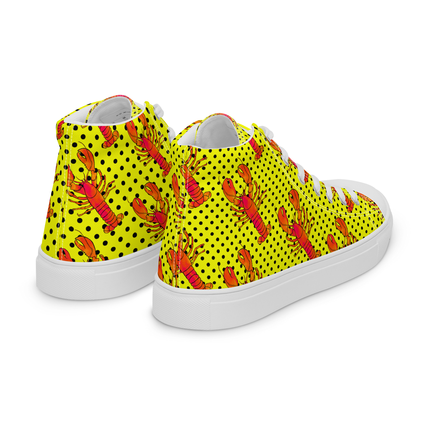 Men’s high top canvas shoes (Rock Lobster)