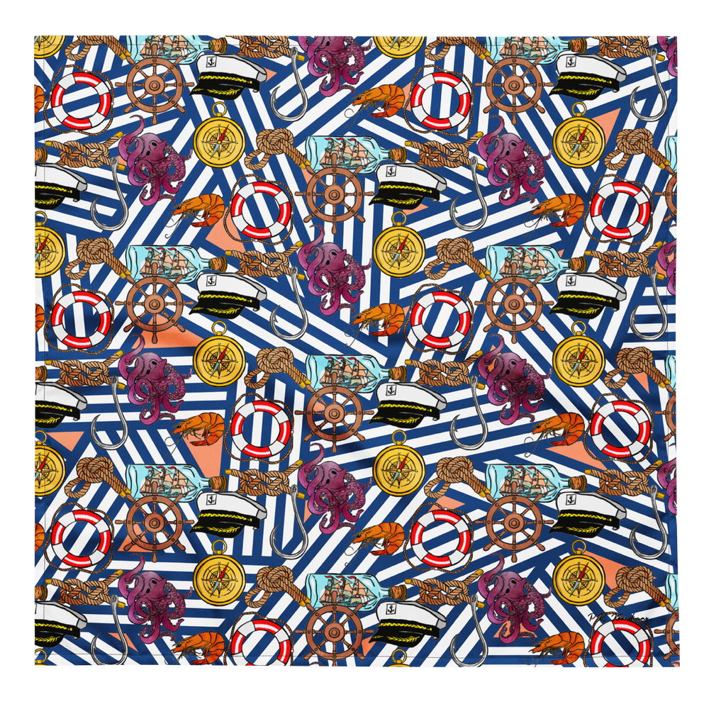 Bandana (Nautical|Stripes)