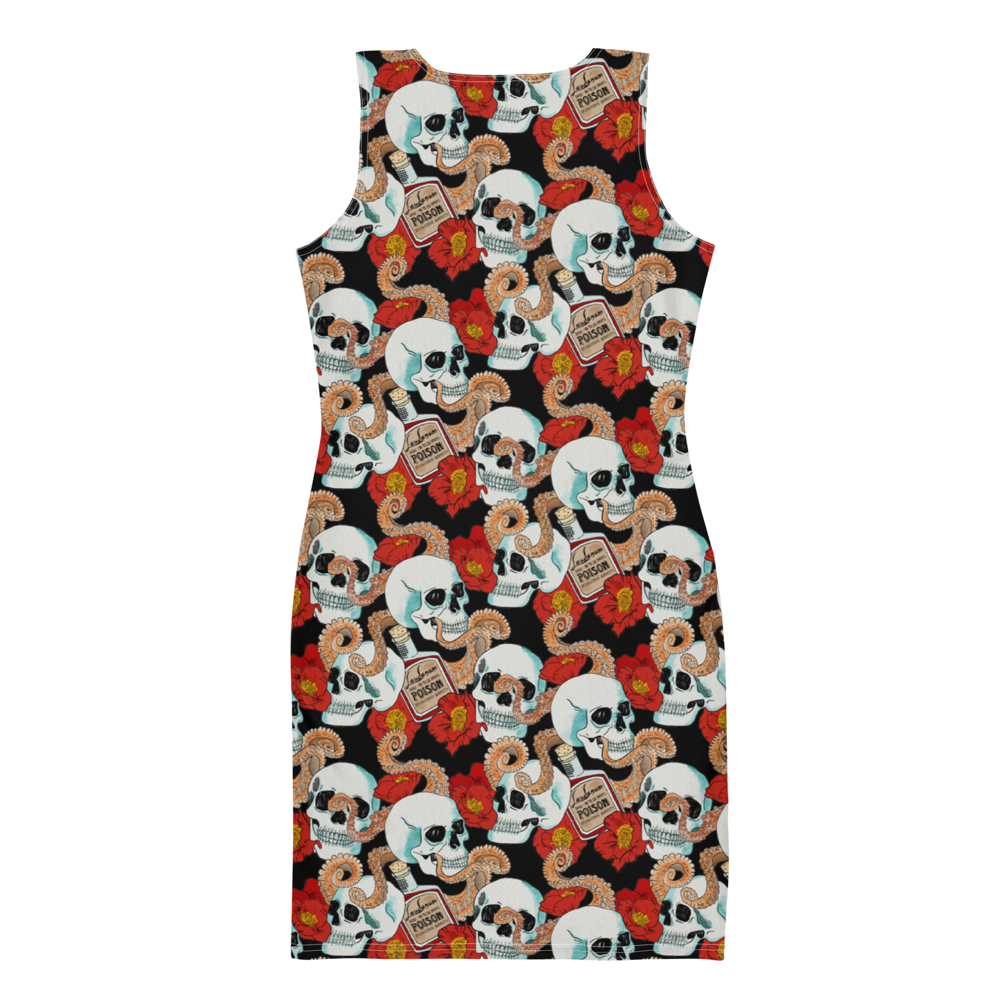 Bodycon dress (Poppies)