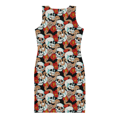 Bodycon dress (Poppies)