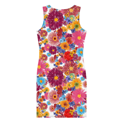 Bodycon dress (Watercolor Flowers)