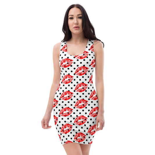 Bodycon dress (Lips)