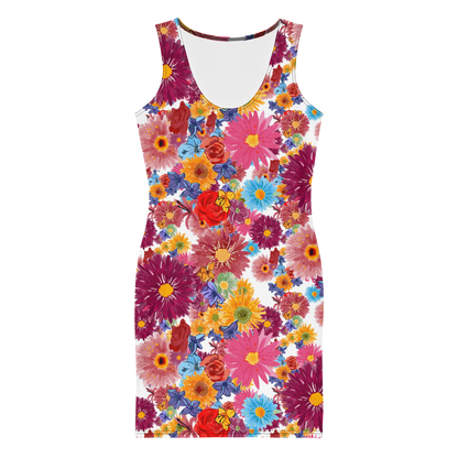 Bodycon dress (Watercolor Flowers)