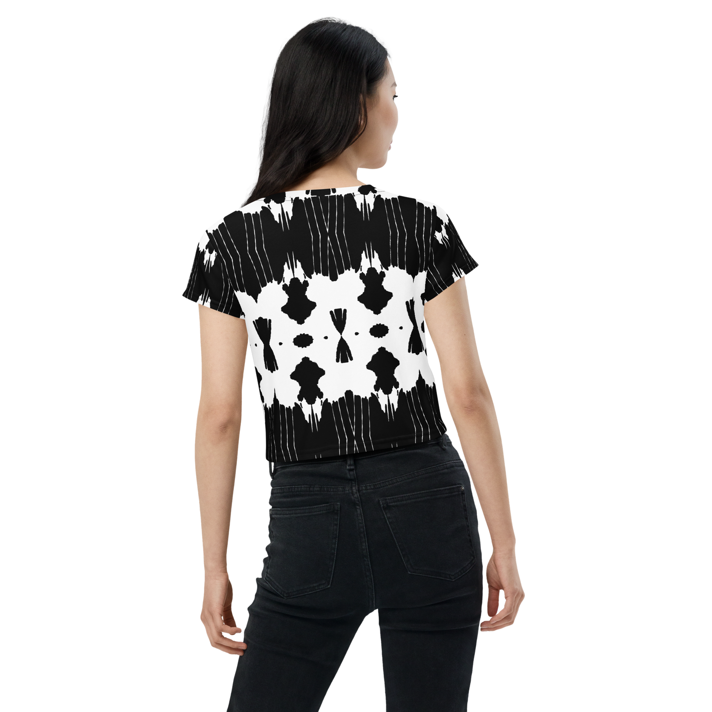 Crop Tee (Inkblot)