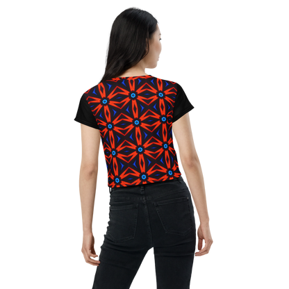 Crop Tee (Red Star)