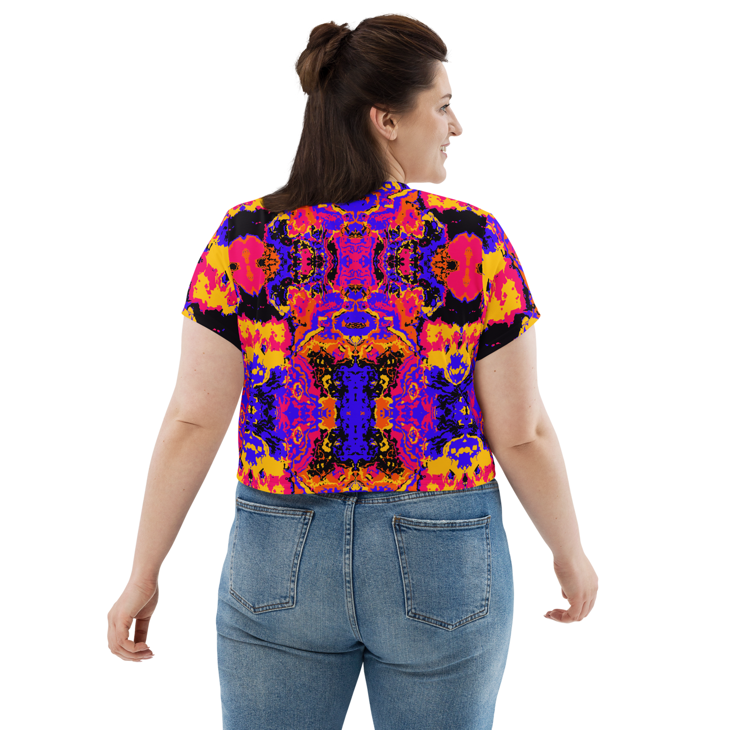 Crop Tee (Brain Scan)