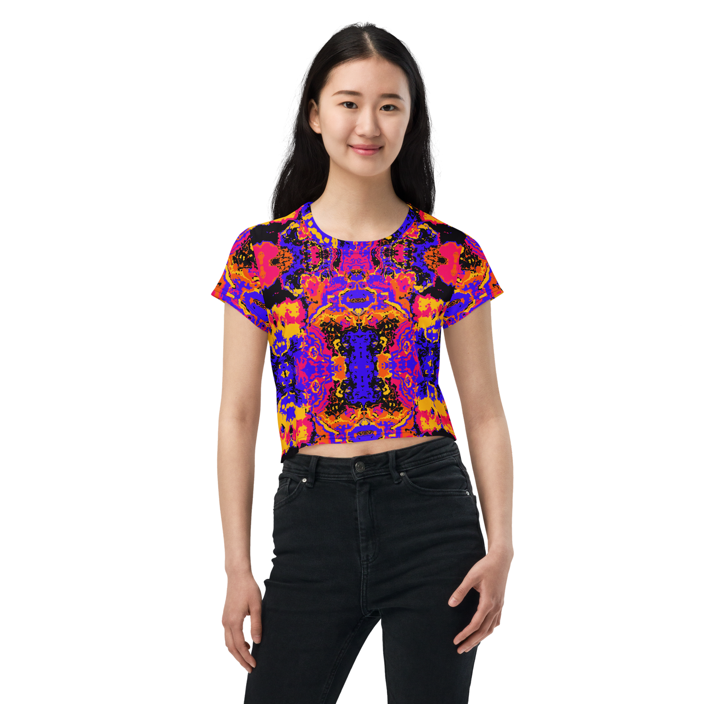 Crop Tee (Brain Scan)