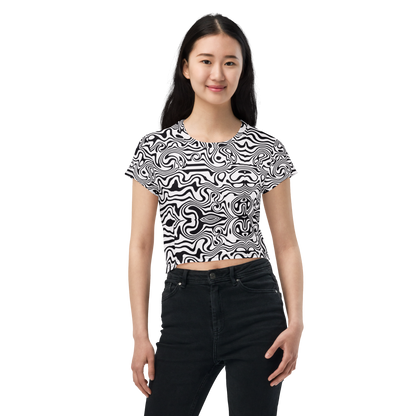 Crop Tee (Noir Noodle)