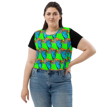 Crop Tee (Funky Chicken)