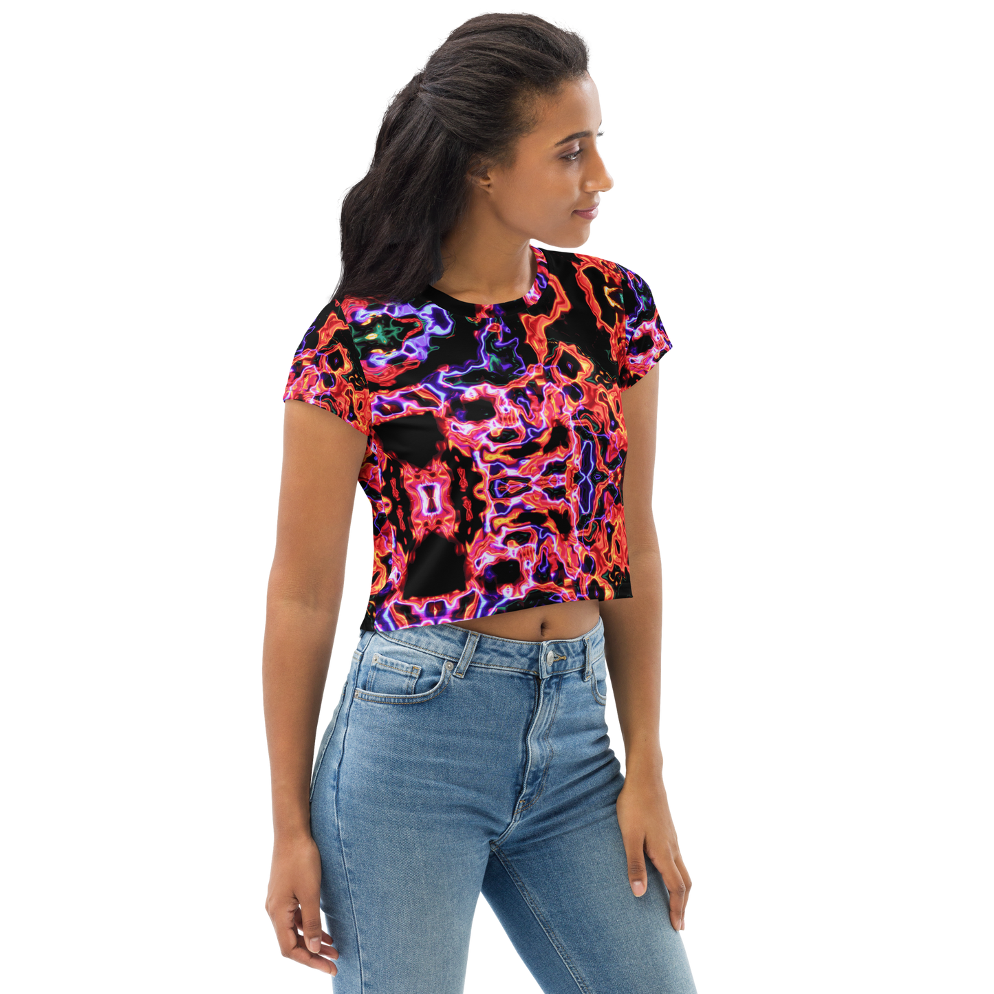 Crop Tee (Lava lamp)