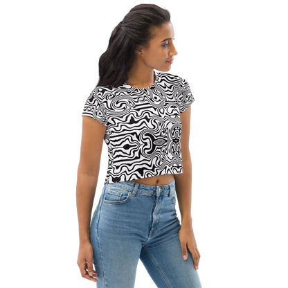 Crop Tee (Noir Noodle)