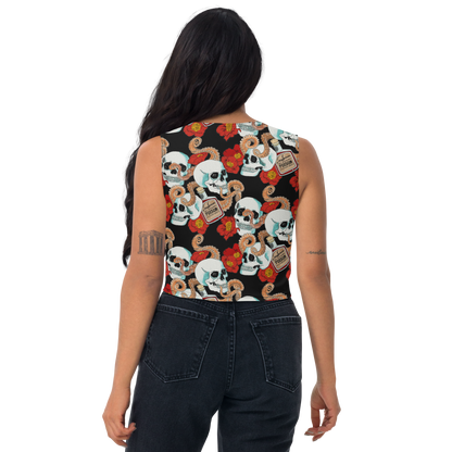 Crop Top (Poppies)