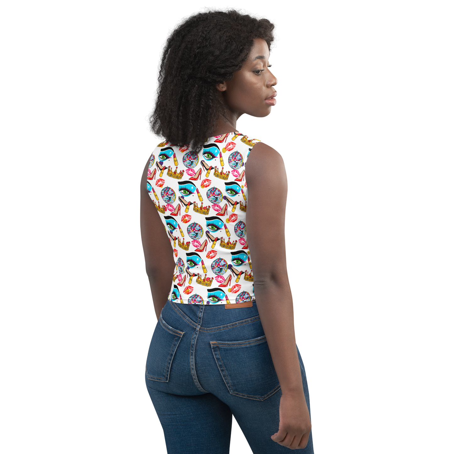 Crop Top (Drag|Polka Dots)