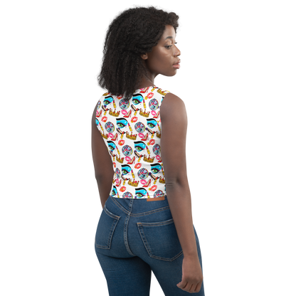 Crop Top (Drag|Polka Dots)