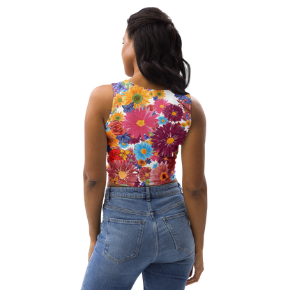 Crop Top (Watercolor Flowers)