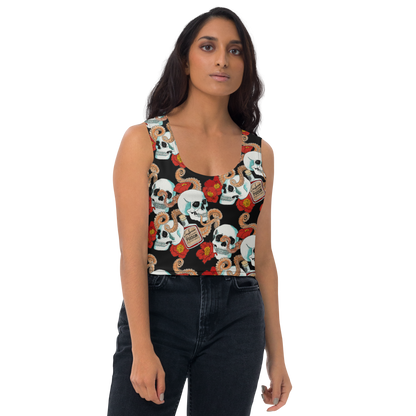 Crop Top (Poppies)