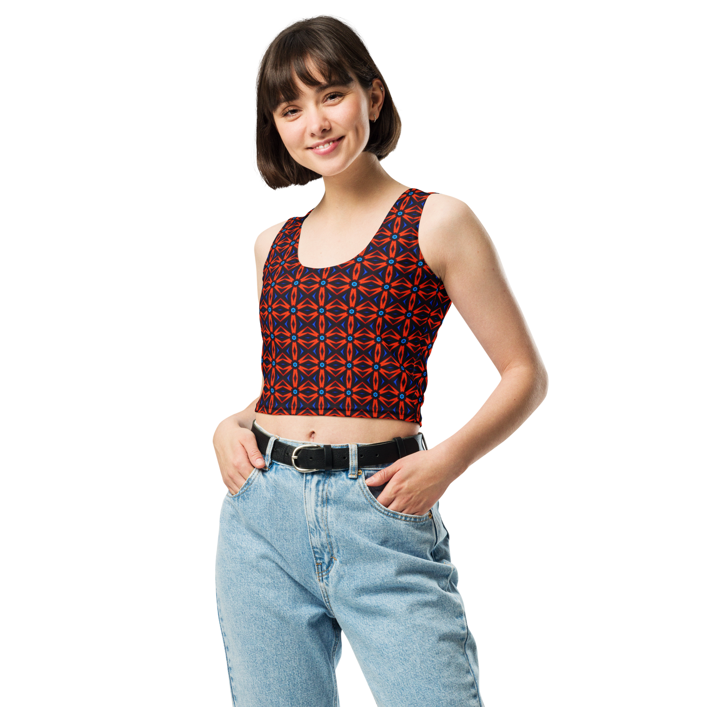 Crop Top (Red Star)