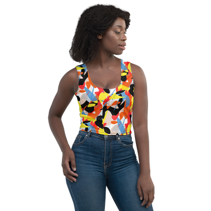 Crop Top (Abstract Ovals)