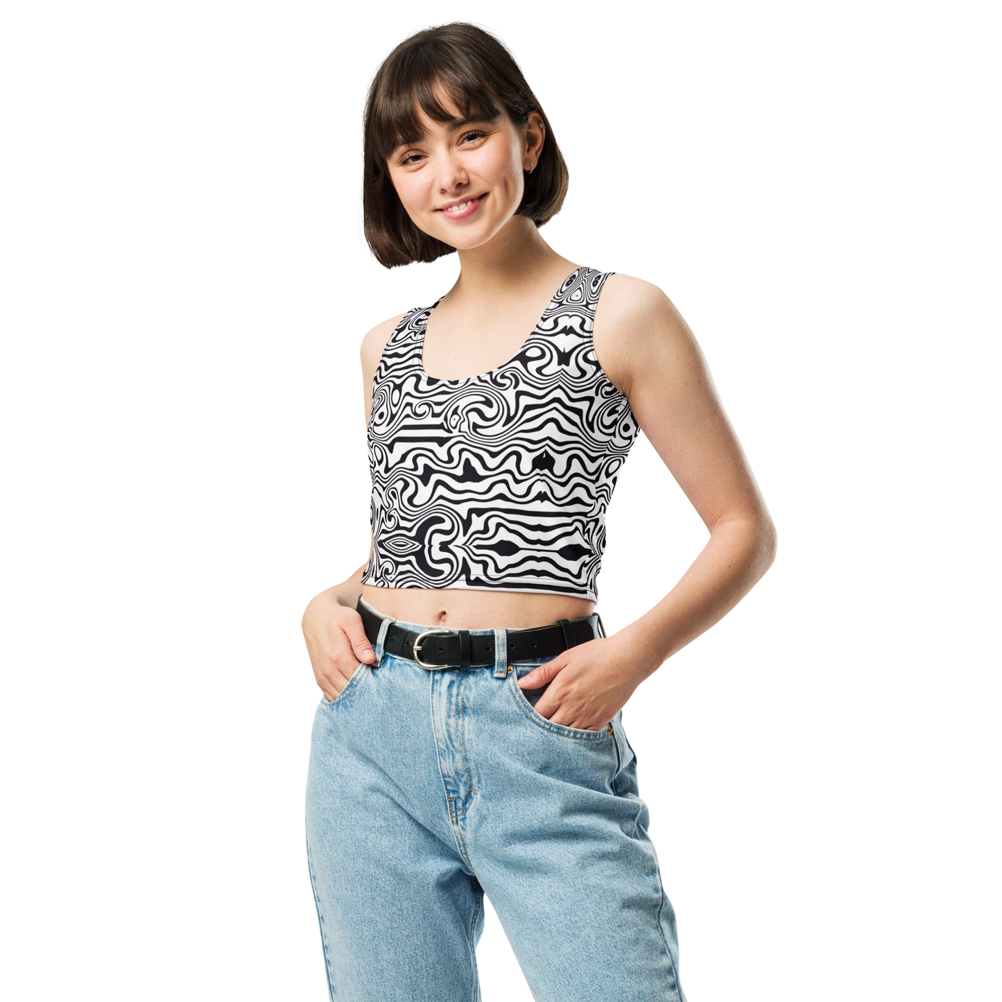 Crop Top (Noir Noodle)