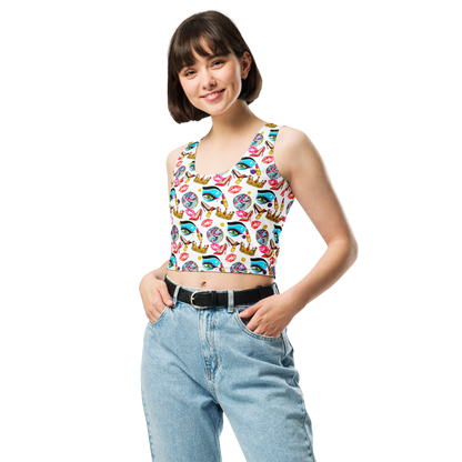 Crop Top (Drag|Polka Dots)