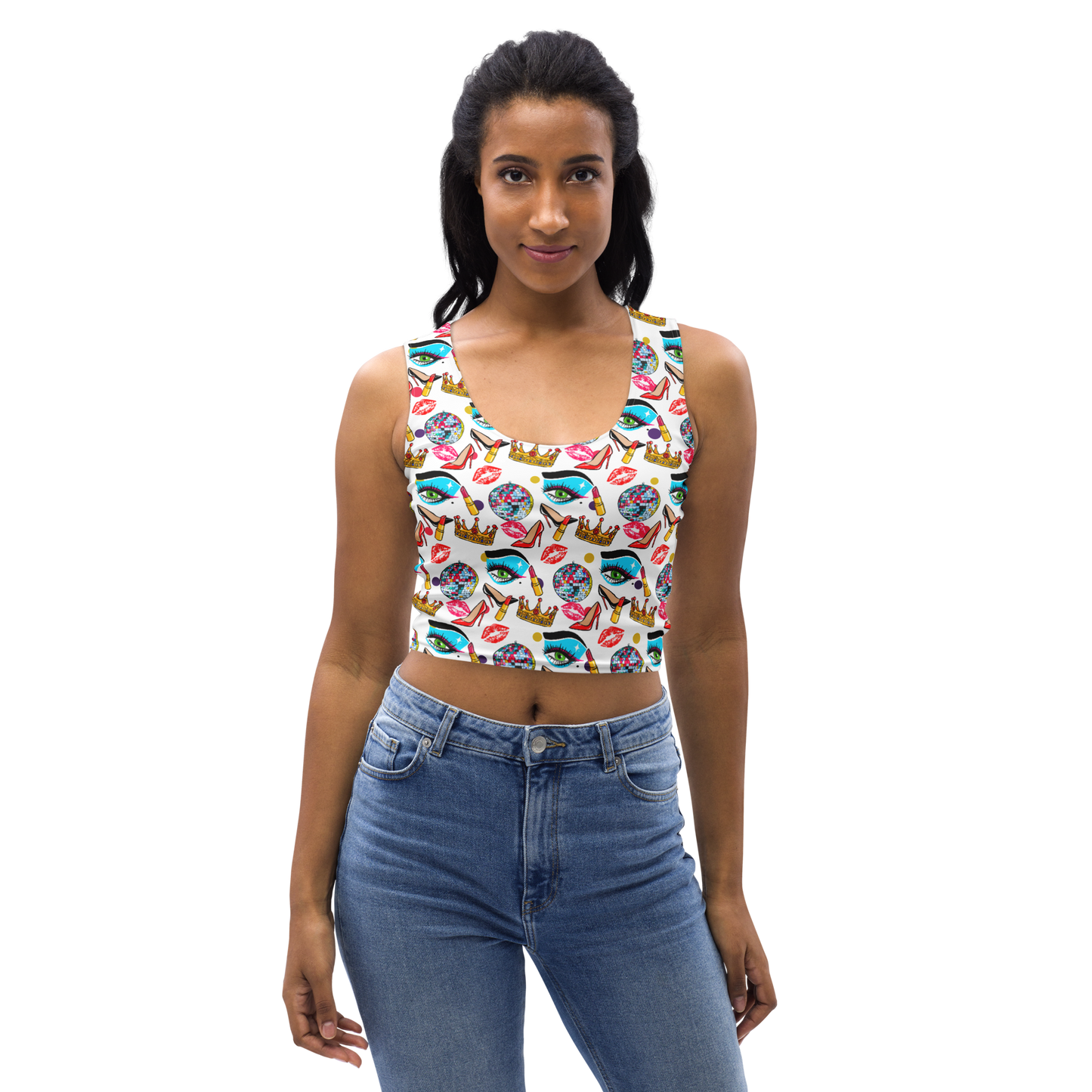 Crop Top (Drag|Polka Dots)