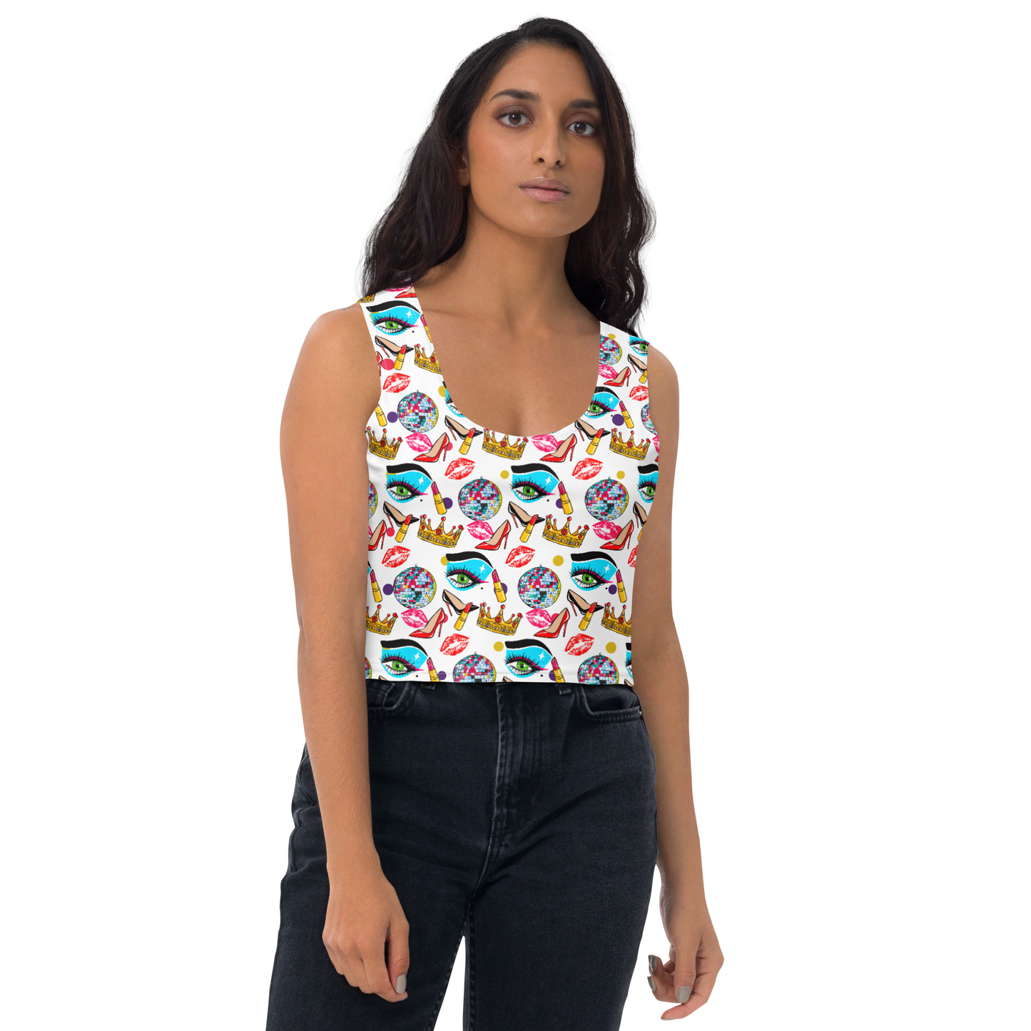 Crop Top (Drag|Polka Dots)