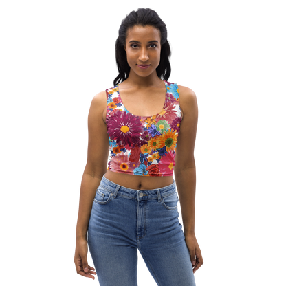 Crop Top (Watercolor Flowers)