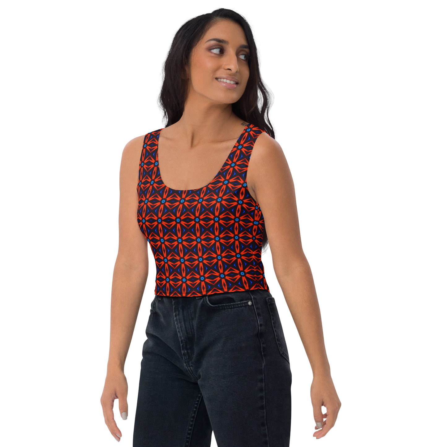 Crop Top (Red Star)